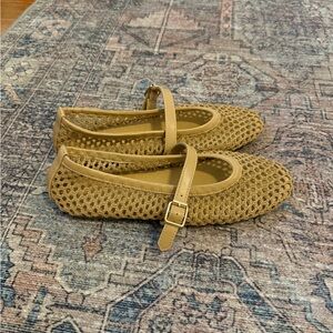 Coconuts by Matisse Tan Woven Flats